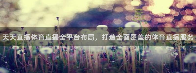 天天直播体育直播全平台布局，打造全面覆盖的体育直播服务
