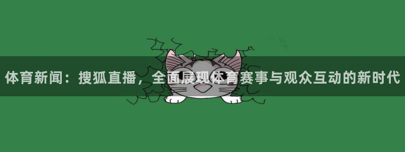 体育新闻：搜狐直播，全面展现体育赛事与观众互动的新时代